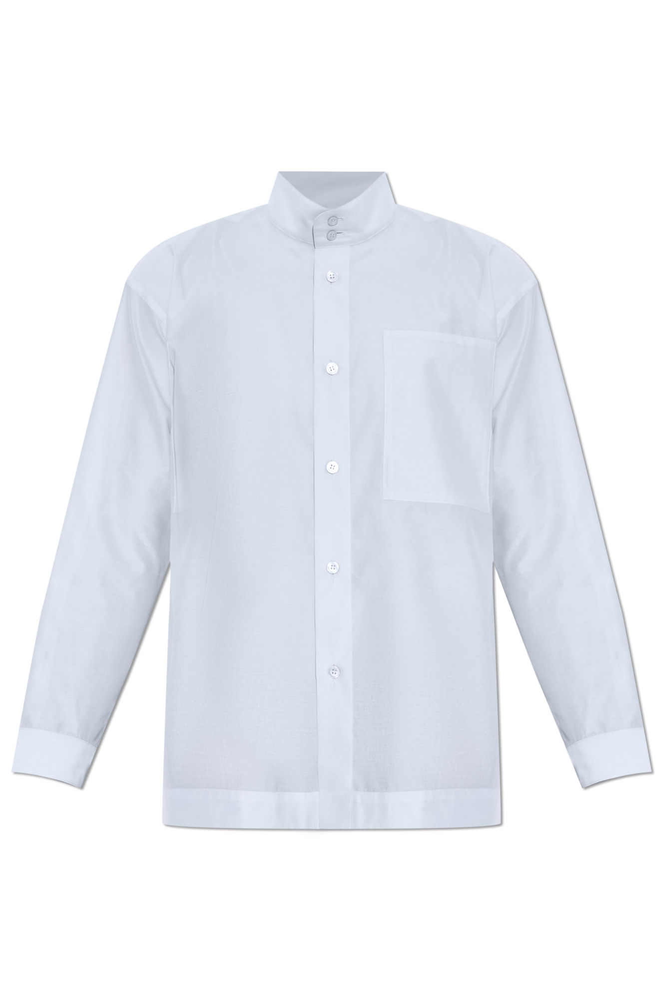 ISSEI MIYAKE シャツ Homme Plissé Issey Miyake Mandarin collar shirt | Men's | Vitkac
